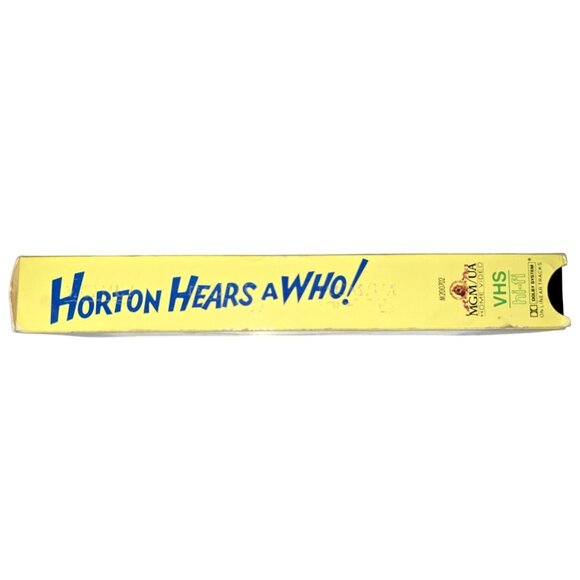 Dr. Seuss "Horton Hears A Who!" MGM/UA 1989 VHS Video Tape - Picture 5 of 10